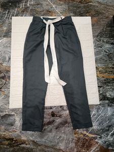Belted Wide Leg Pants