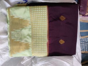 Mysore crepe silk saree