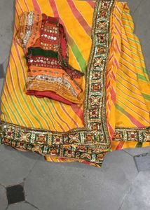 Saree With Ready To Were Blouse