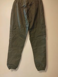 Sale!! Olive Green Cargo Joggers