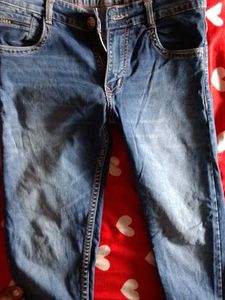 Zara Man Blue Denim Jeans