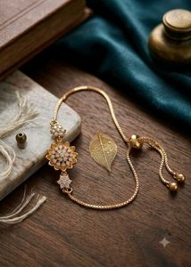Sparkling Flower Bracelet