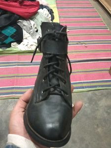 Black Heeled Ankle Boots
