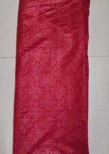 Elegant mehroon Embroidered Dress Material