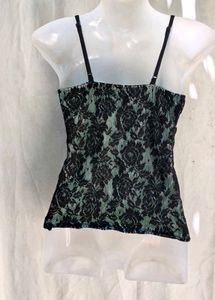 Gothic Lace Camisole Top