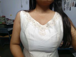 Elegant White Gown