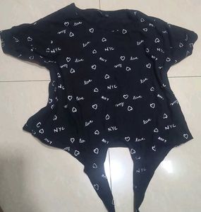 Tie-Front crop top