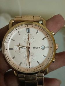 Fossil Gold Watch