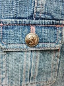 Stylish Light Wash Denim Jacket