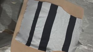 Striped Knit Sweater