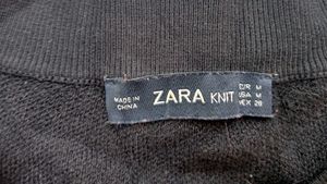 Orignal Zara Black Button-Up Cardigan