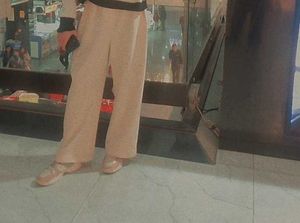Korean Baggy white jeans