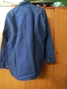 Full Hand Blue Shirt (XL Size/ 40 Inch)