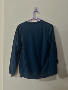 Men's Blue "XCVI" Long Sleeve T-Shirt