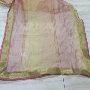 drape style stitched dupatta