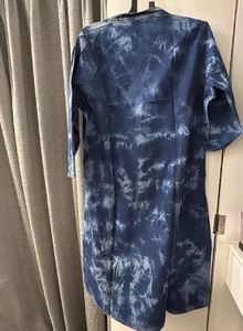 Tie-Dye Denim Kurti