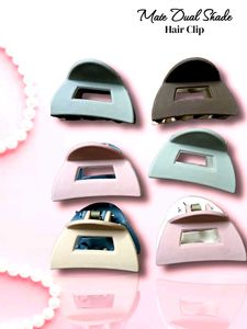 Pastel Hair Claw Clip Set Pack Of 6
