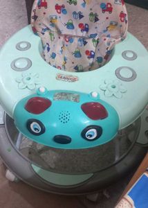 Baby Walker with Fun Car Design