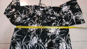 Floral Print Sheer Top