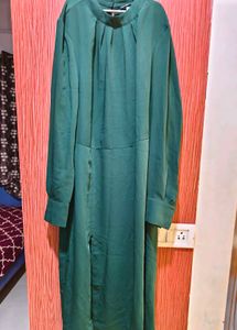 H&amp;M Round Neck Full Sleeve Long Dress for Women