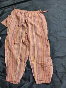 Embroidered Dupatta with Stripes