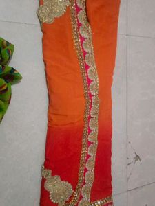 Lehenga Pattern Saree