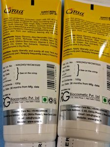 Qraa Sunscreen Spf 40 Pack Of 2