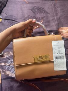baggit Elegant Tan Handbag