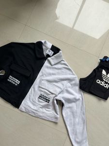 Adidas Colorblock Track Jacket &amp; Leggings Set