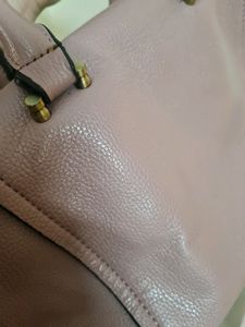 Lilac Satchel leather bag