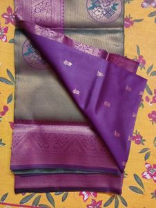 real zari work silk saree