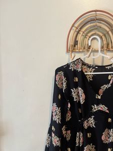 Floral Print Mini Dress( Shein )