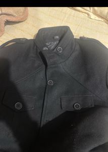 CK Original Stylish Black Men's Overcoat