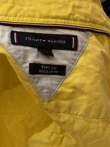 Men's Yellow Tommy Hilfiger Shirt