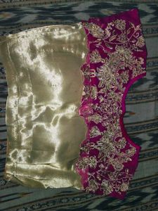 Embellished Silk Blouse