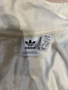 Adidas Quarter Zip Polo T-Shirt