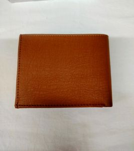 Leather Brown Men Wallet Purse