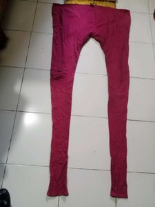 Pink Leggings with kurti