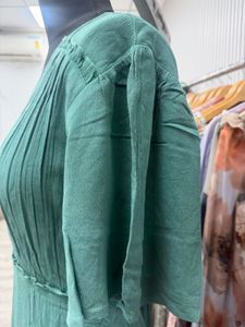 Elegant Green Maxi Dress