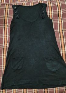 Black Chic Mini Dress For Evening Nights