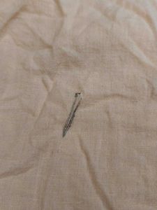 The Souled Store Men's Peach Cotton Linen Shirt