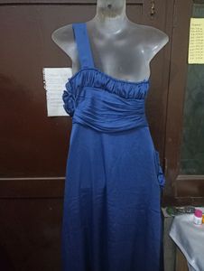 Blue Beautiful Customised Gown