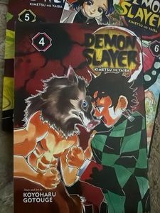 Demon Slayer: Kimetsu No Yaiba Manga Vol 4,5,6