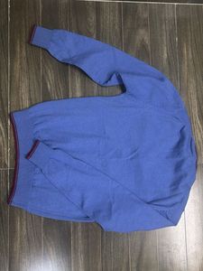 Blue V-Neck Sweater