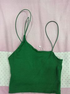 Zara Spaghetti Crop Top -  Size S