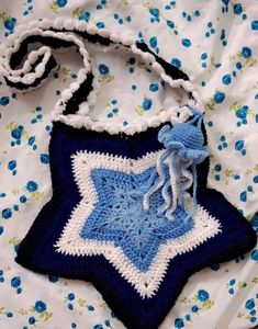 Ocean Star Crochet Bag with Charm