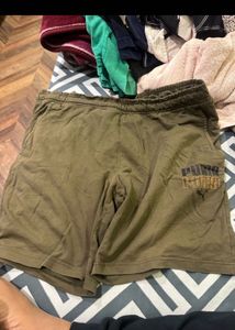 Puma Casual Shorts - Olive Green