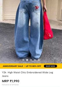 Y2k Savana Wide leg jeans