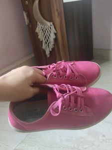 Pink ASIAN VL-11 women's causal canvas