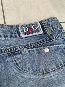 D&amp;G low rise straight fit jeans